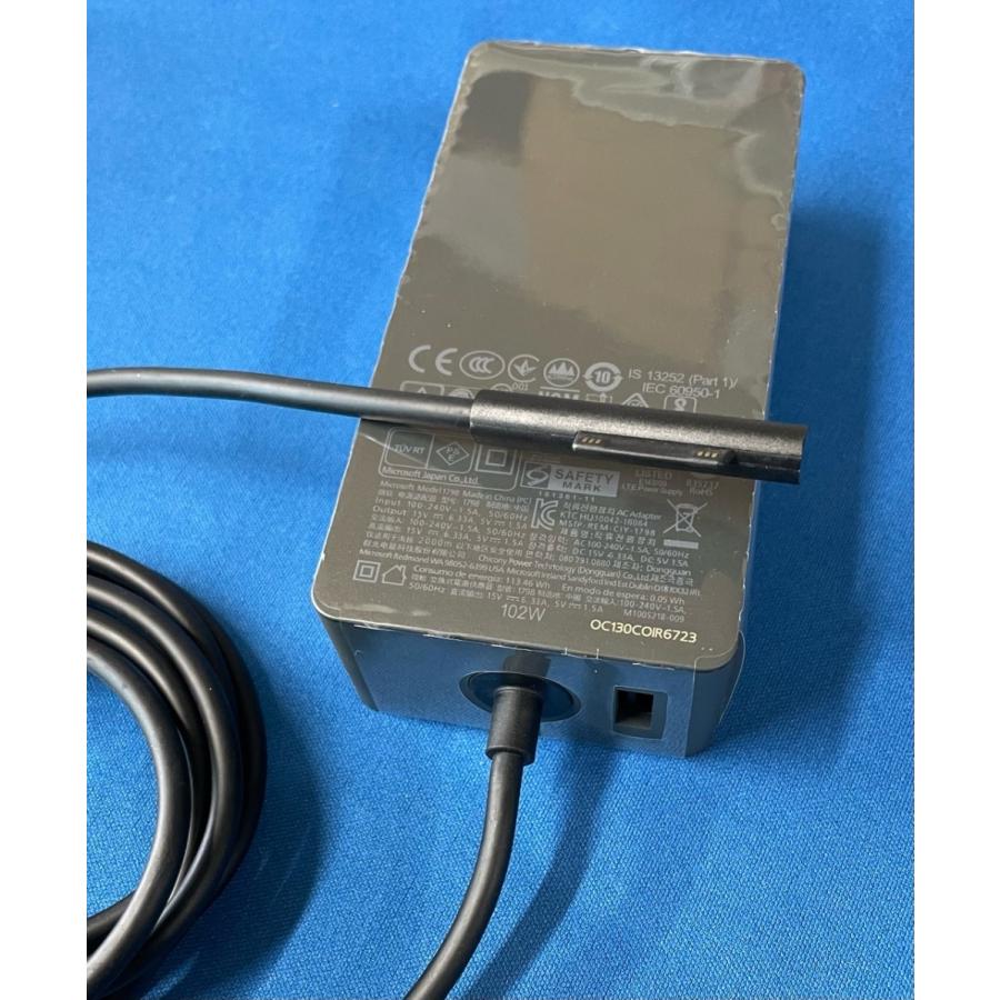 Surface ACアダプタ：Microsoft製 純正新品 pro等用 102W 1798