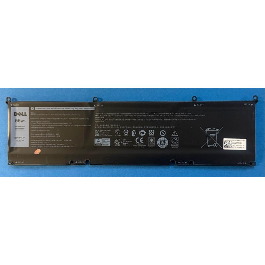 Dell G 純正 新品 G15 5510 5511 等用 56Wh バッテリー 8FCTC