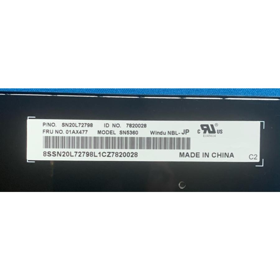 純正 新品 Lenovo Thinkpad T470 T480等用 01AX477(SN20L72798) 日本語キーボード｜hanashinshop｜03