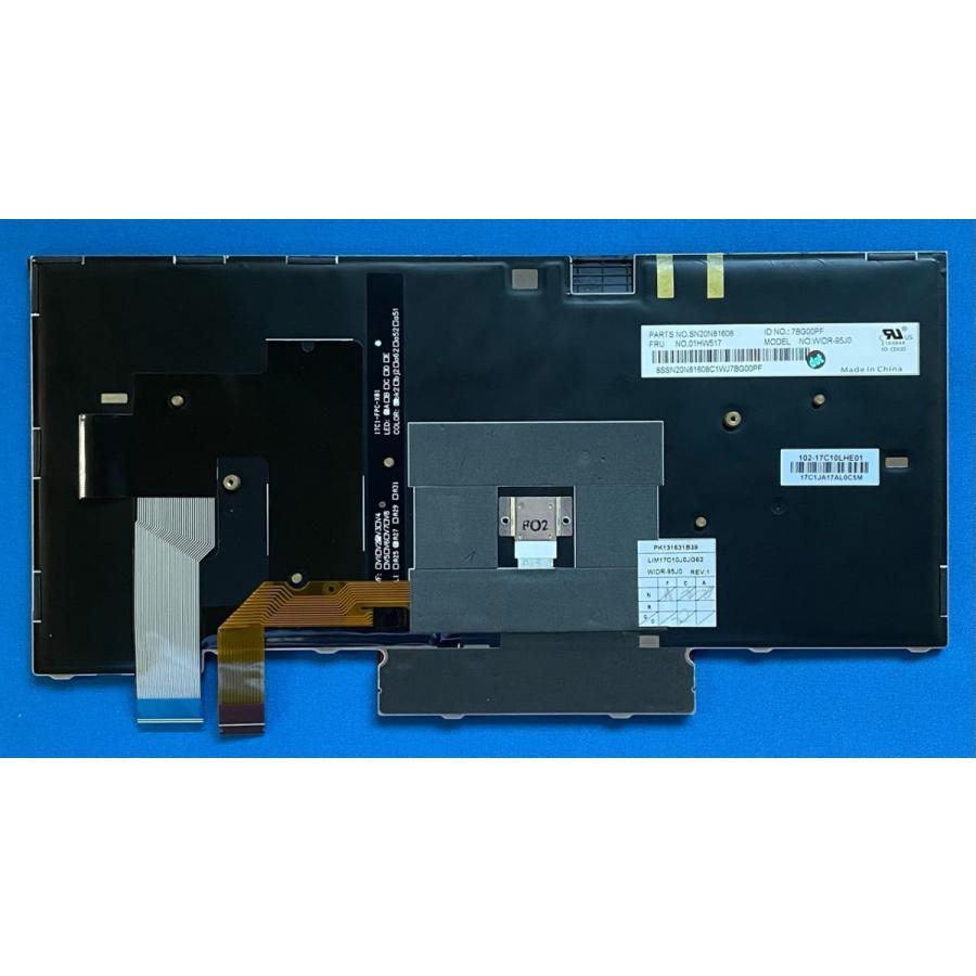 ThinkPad 純正新品 Lenovo 25等用 01HW517 日本語キーボード
