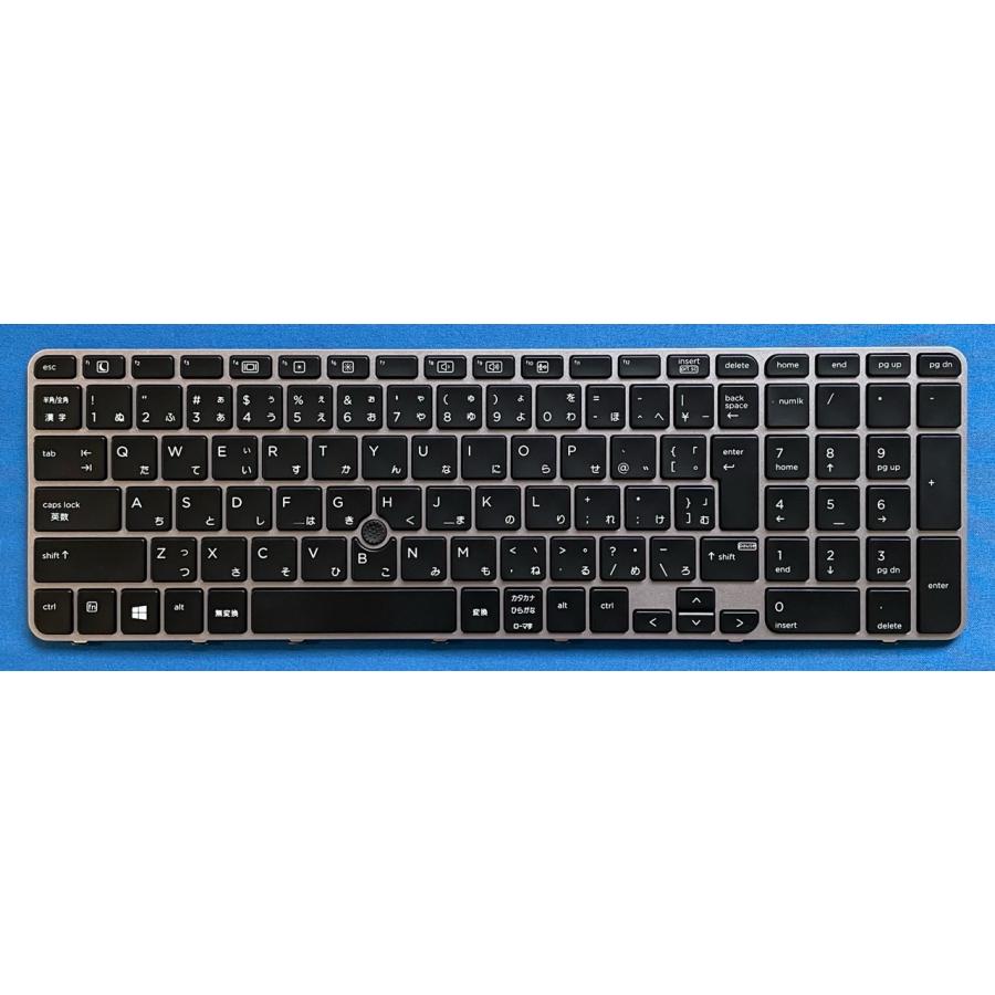 EliteBook 純正新品 HP 850 G3 755 G4等用 日本語キーボード 819898