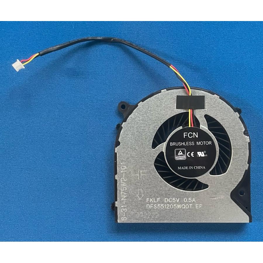 純正新品 G-GEAR note N1564J 等用 CPU冷却ファン DFS551205WQ0T 3Pin | G-GEAR note