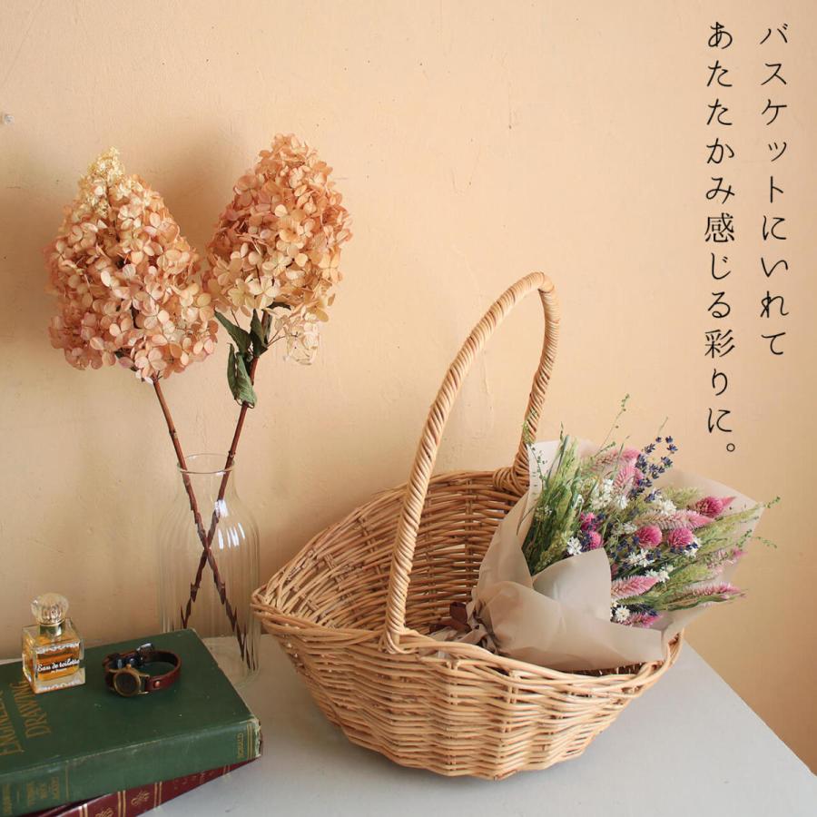 ドライフラワーブーケ キュート ＊ ピンクの千日紅やラベンダーが