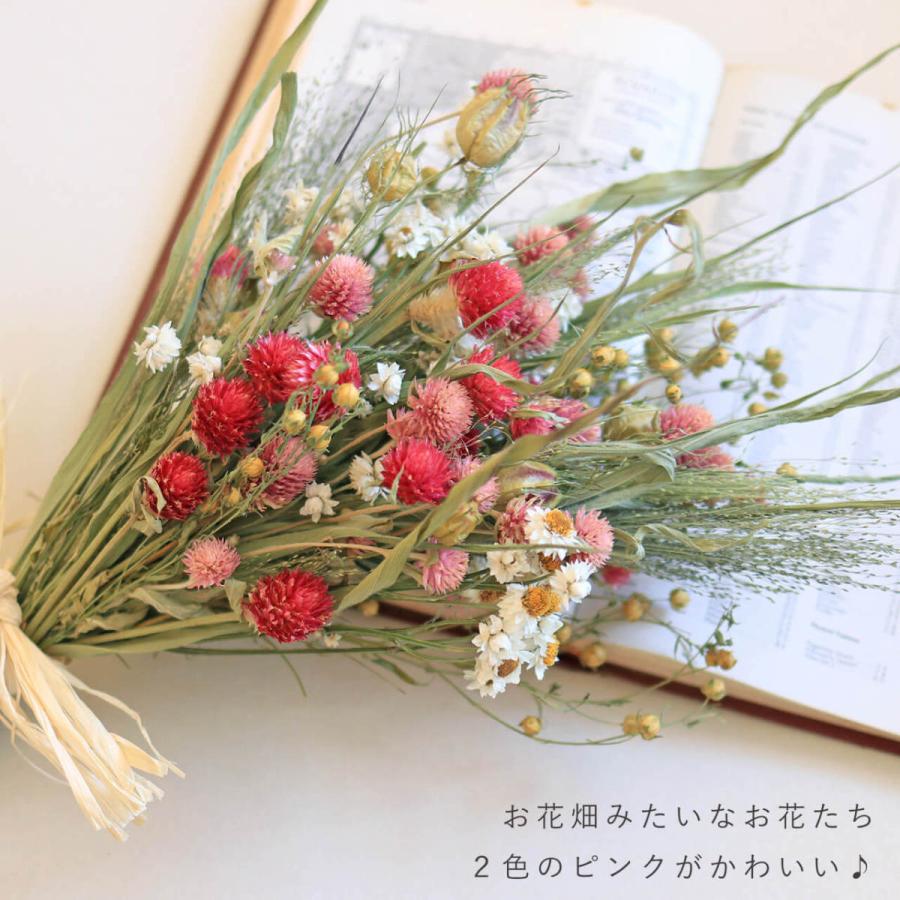 春満開ドライフラワースワッグ⚘*⋆華やかな春の花々✿*:coral pink fit=scale-down,w=1200