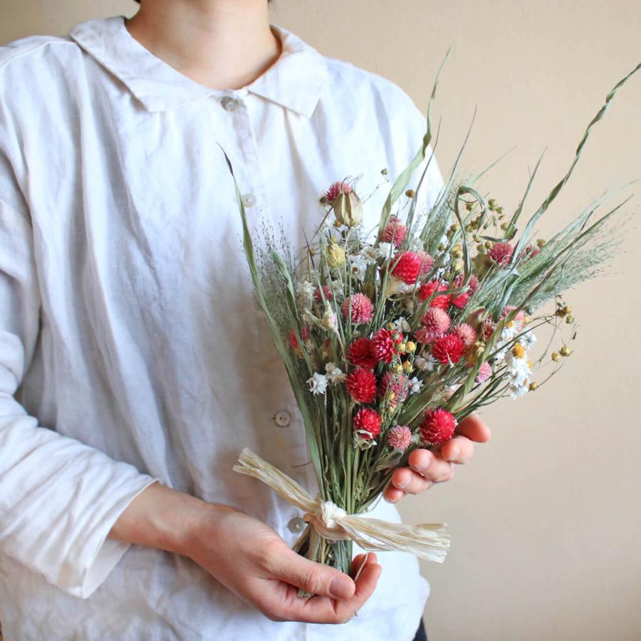 ナチュラルピンクスワッグ ＊ 明るいかわいいピンク♪おしゃれなドライ