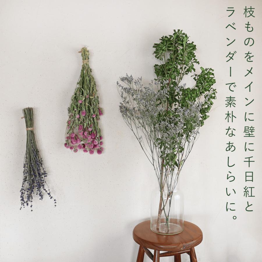 ドライフラワー あせび 大枝 60〜80cm 【グリーン】 ◇ 馬酔木 あせぼ