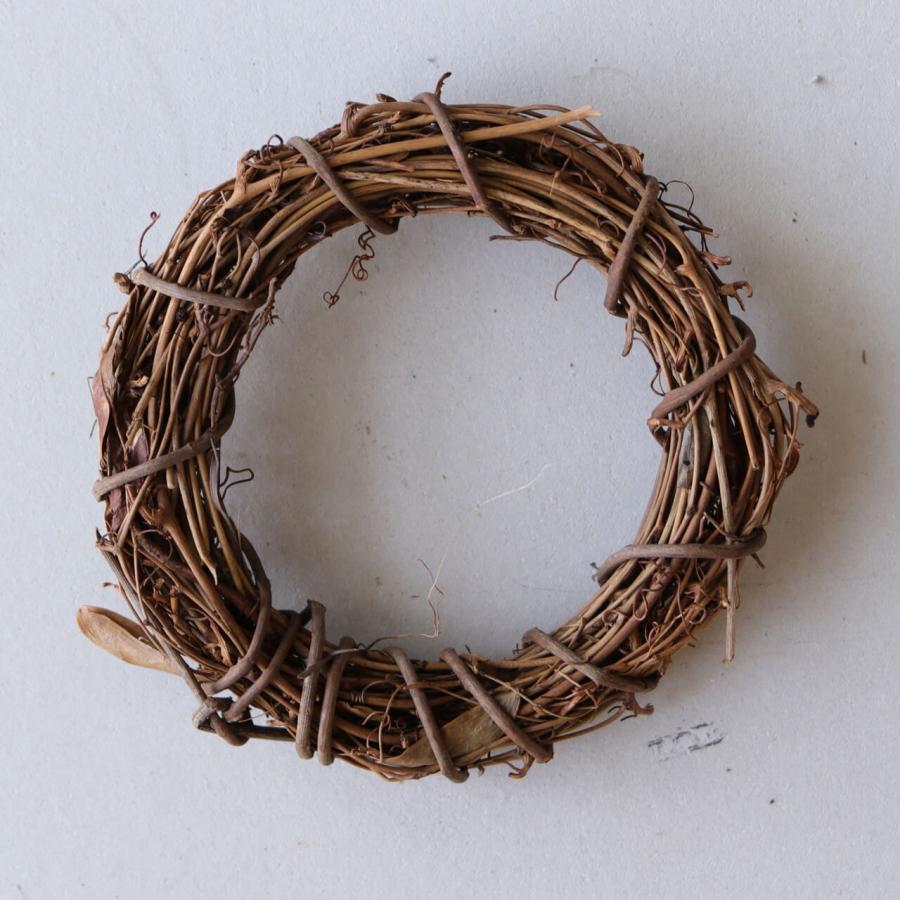 リース土台　リースベース　リース台 ひげづるリース13cm / リースベース ハンドメイド 土台 リース 輪