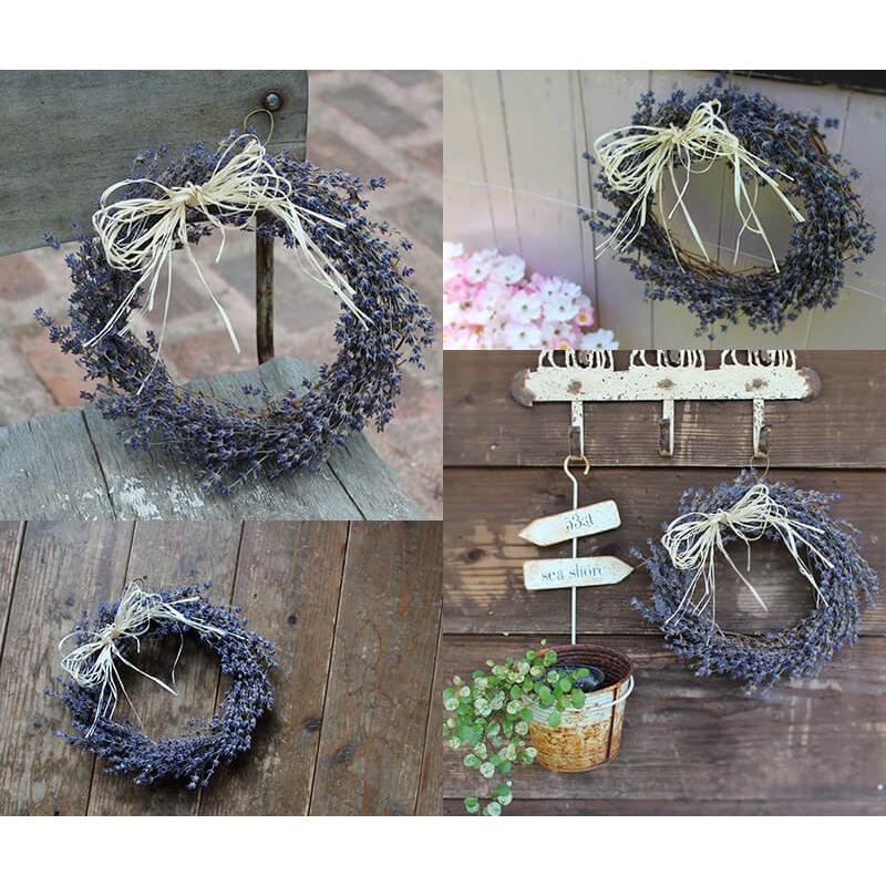 ラベンダーリース プロヴァンス２０ プレゼント ギフトにも ラベンダー4号だけのナチュラルなリース Wd Lavpro 富良野 花七曜 通販 Yahoo ショッピング