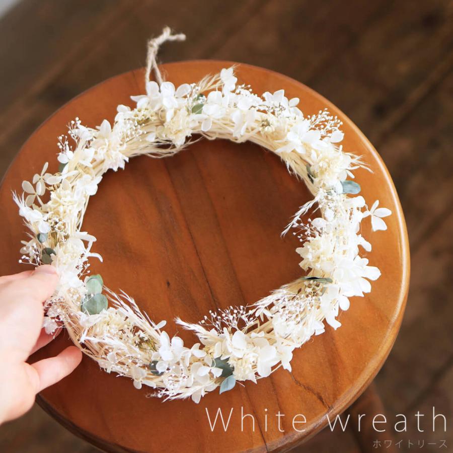 受注制作ナチュラルエレガントなホワイトリース