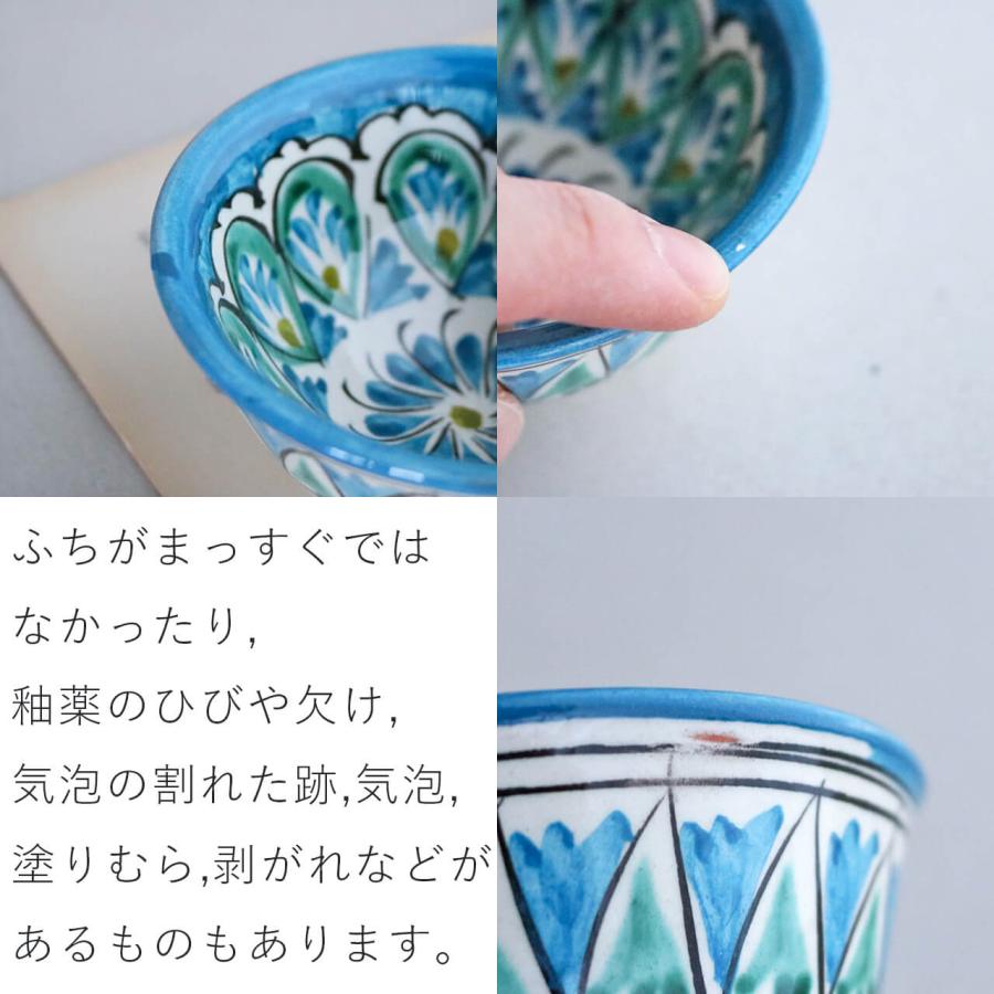 ウズベキスタンリシタン手描き陶器ボウルY ウズベキスタンリシタン手描き陶器ボウルY - メルカリ