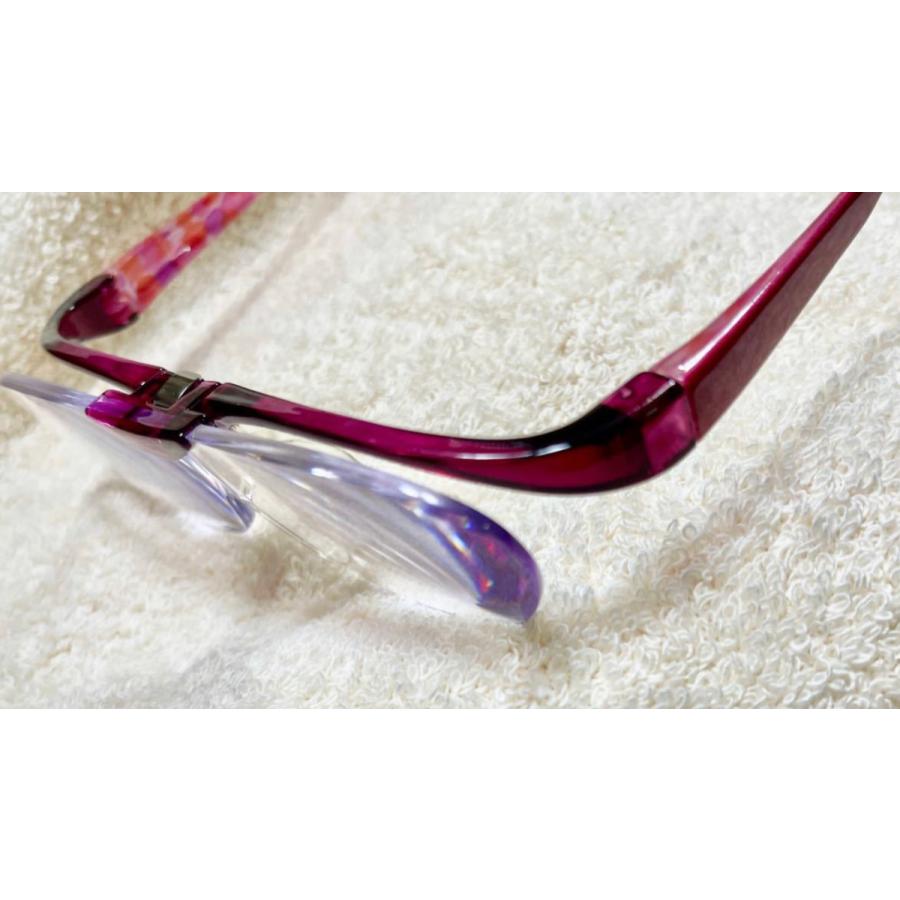 【新品】マグネット式 跳ね上げ式拡大鏡 アイルーぺ　デイリー　ローズグレー 拡大鏡と調光レンズが これ1本！ 1日中大活躍！便利が続く