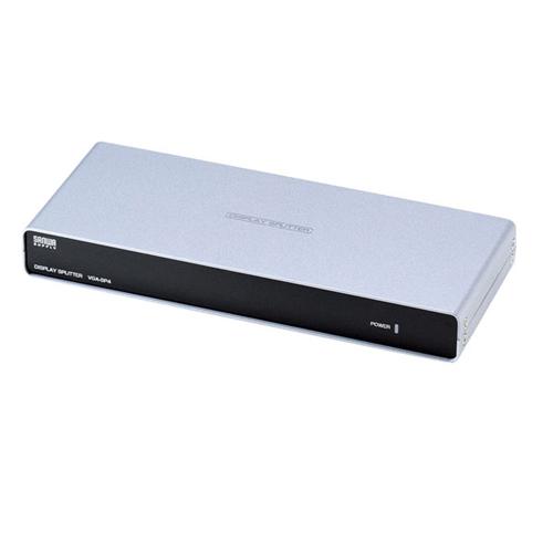 サンワサプライ 高性能ディスプレイ分配器(4分配) VGA-SP4