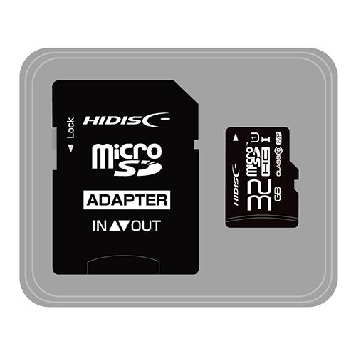 HIDISC microSDHCカード 32GB CLASS10 UHS-1対応 高速転送 Read70 SD変換アダプタ付き HDMCSDH32GCL10UIJP3｜hanatech-interior