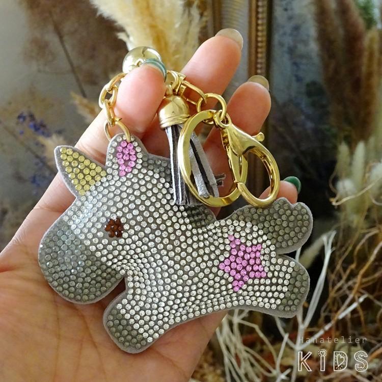 クリスマスプレゼントに 6色 クリスタルパヴェ ユニコーンキーホルダー メール便ok Acc009 バッグチャーム Kids 小学生 中学生 お誕生日 プレゼント Acc009 Hanatelier ハナトリエ 通販 Yahoo ショッピング