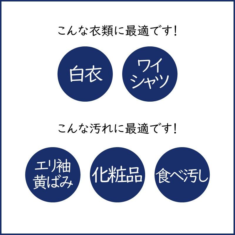 わいしゃつの洗剤 500g えり そで 皮脂汚れ 化粧品 食べ汚し ワイシャツ  | クリーニング師が開発 | 送料無料 |  | 03
