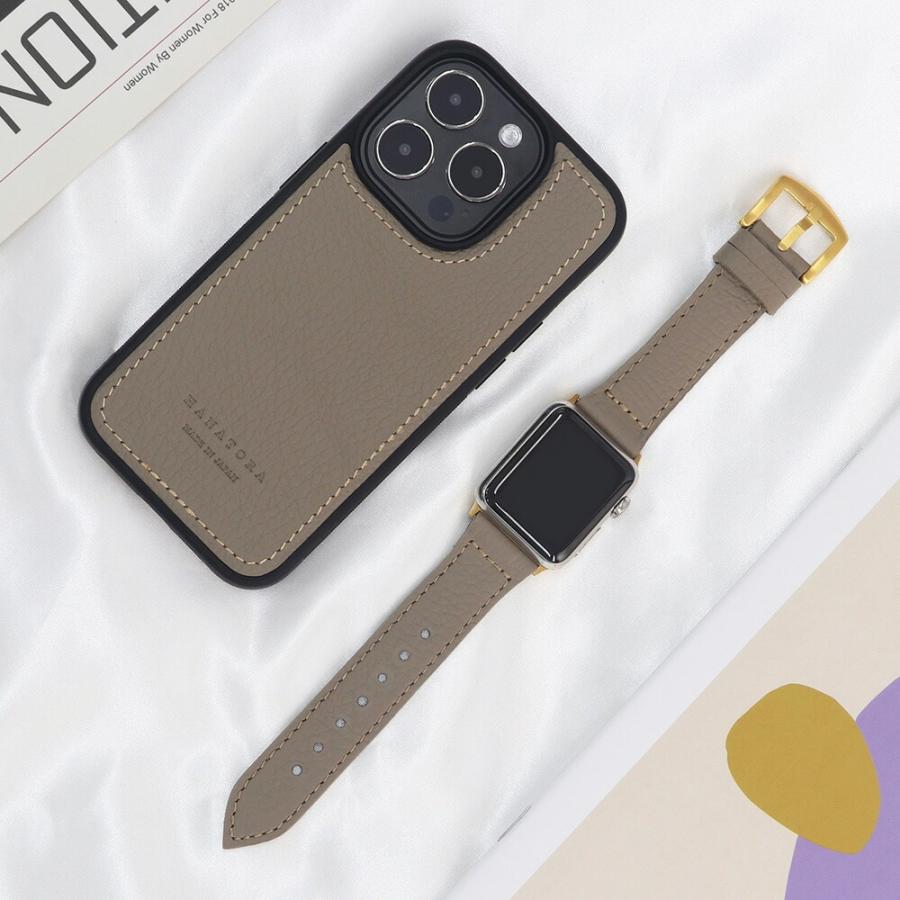 本革 日本製 アップルウォッチ専用 バンド 両面 高級本革 ベルト