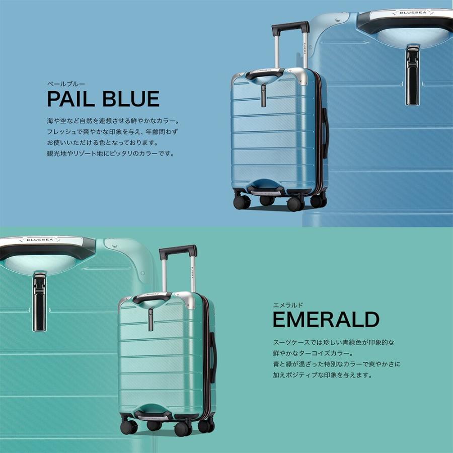 スーツケース キャリーケース 機内持ち込み Sサイズ 日本製 拡張機能 超多機能 静音 耐衝撃 軽量 ドリンクホルダー スマホスタンド TSAロック BlueSea BONVO_5