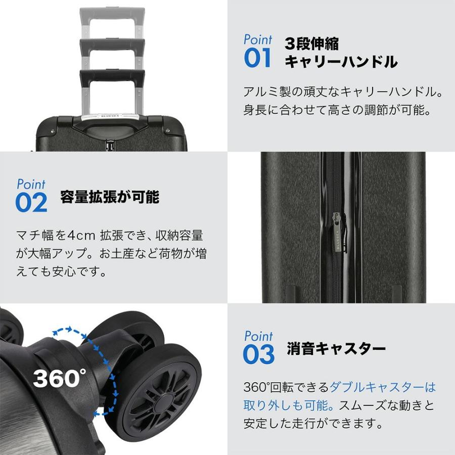 スーツケース キャリーケース L サイズ 軽量 圧倒的グリップ力 容量 耐