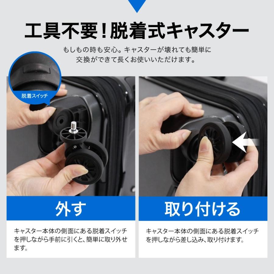 スーツケース キャリーケース M サイズ 軽量 圧倒的グリップ力 容量 耐
