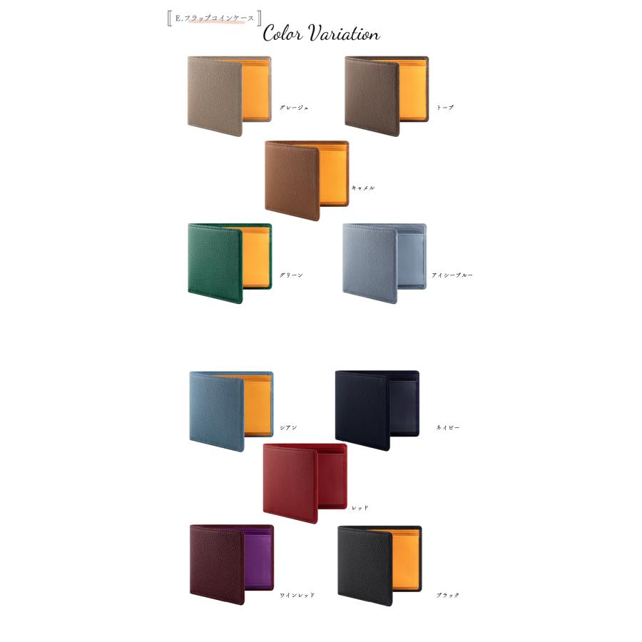 財布 レディース メンズ 二つ折り 本革 革 薄い 軽い ブランド ミニ