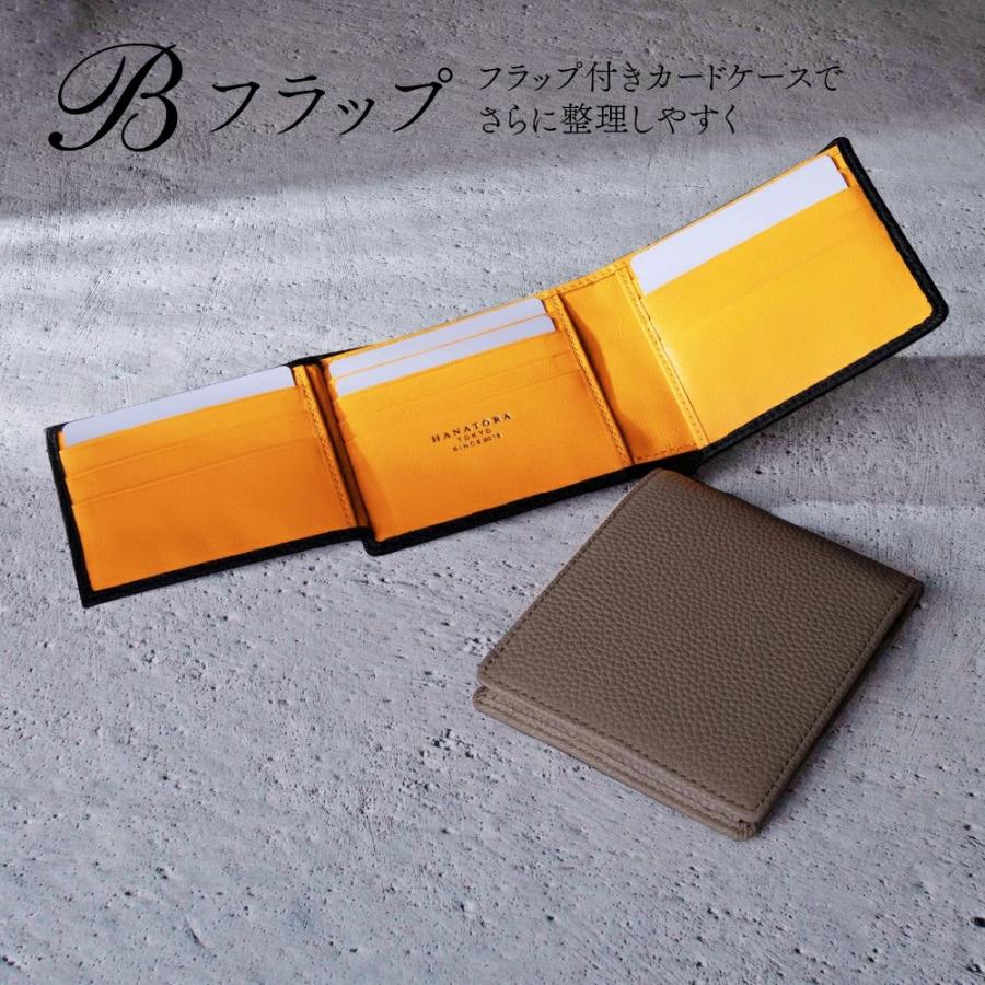 財布 レディース メンズ 二つ折り 本革 革 薄い 軽い ブランド ミニ