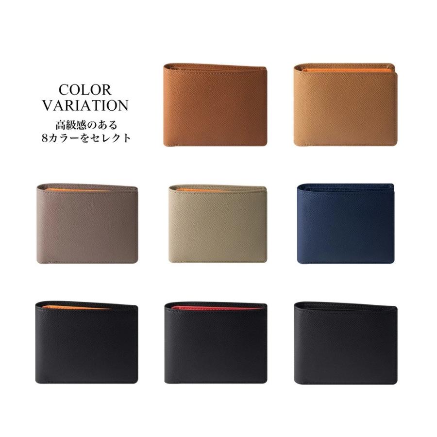 ANTEPRIMA 　本革　花装飾付き黒二つ折り財布　柔らかレザー　シボ革 財布 メンズ レディース 二つ折り 本革 革 ブランド 薄い 軽い ミニ