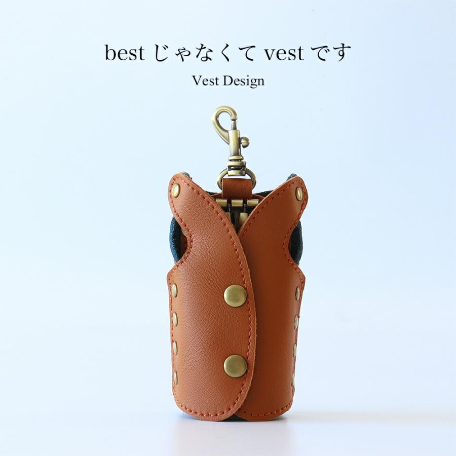 キーケース メンズ レディース 本革 革 車 ブランド レザー キーリング