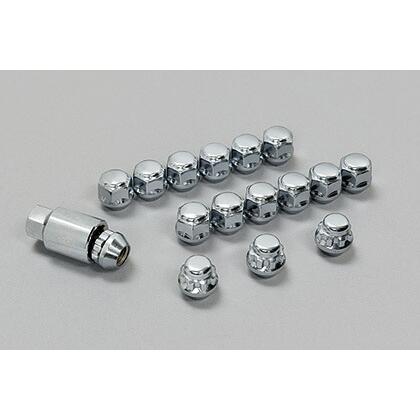 無限（MUGEN） ホイールナット&ロックセット シルバー N BOX JF3/JF4