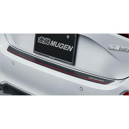 無限（MUGEN） リアバンパーステップデカール ブラック×レッド