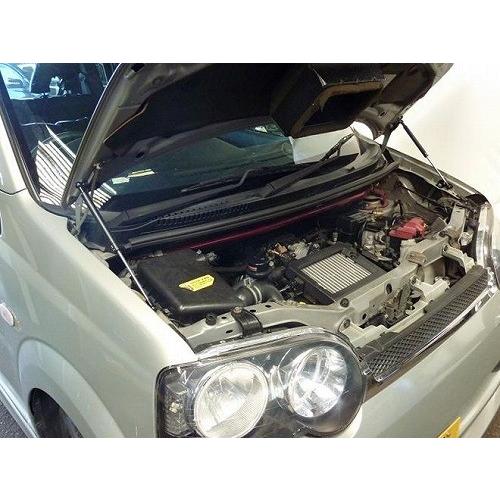 ARJ ボンネットダンパー(ブラックカーボン) ダイハツ ムーヴ L150S