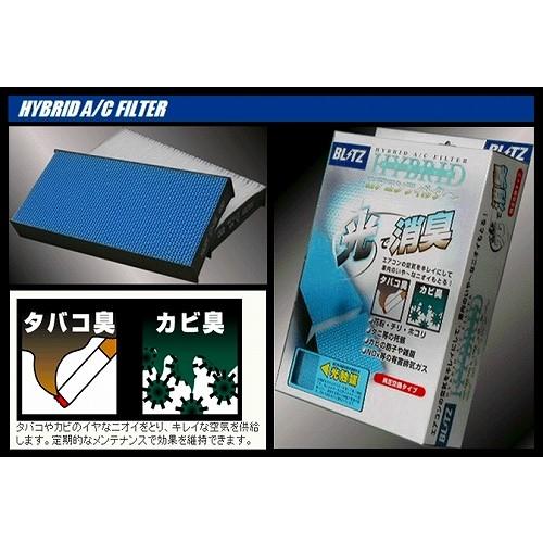 ブリッツ エアコンフィルター トヨタ マークX GRX125 2004/11-2009/10 [エアコンフィルター] 18737｜hanatora｜02