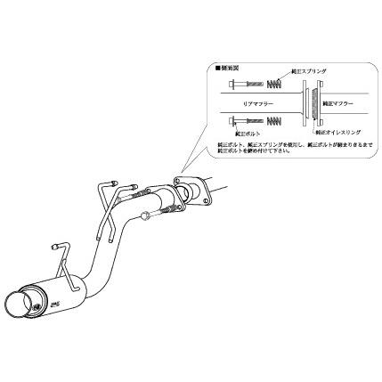 柿本改 柿本 改 マフラー GTbox 06&S ホンダ ライフ UA/CBA/DBA-JB5 03