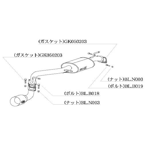 個人宅配送可能 柿本 改 マフラー .R スズキ スイフト