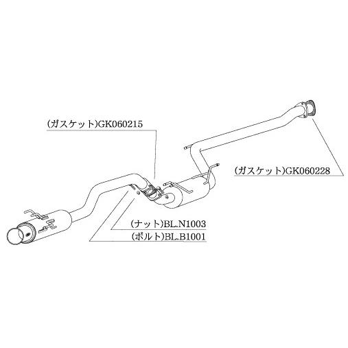 柿本改 柿本 改 マフラー Regu.06&R ホンダ シビック ABA-FD2 07/3-10