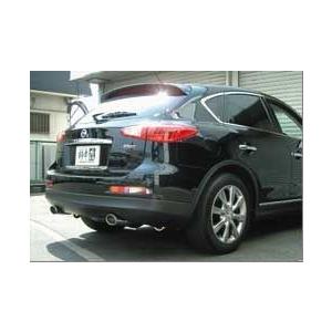 柿本 改 マフラー KRnoble Ellisse クリスタル 日産 スカイラインクロスオーバー DBA-J50 09/7-10/3 ※配送先制限あり 品番：N52386Aの画像