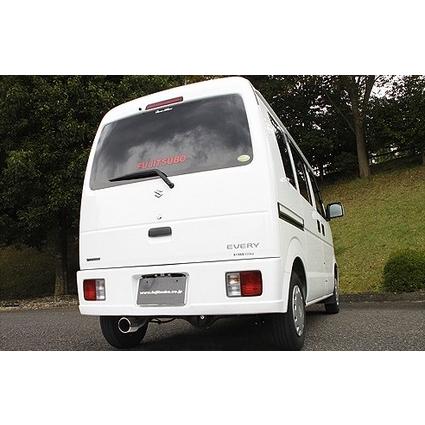 DA64V エブリィ ターボ用　FUJITSUBO 車検対応マフラー フジツボ マフラー A-K エーケー DA64W エブリイ ワゴン ターボ 2WD