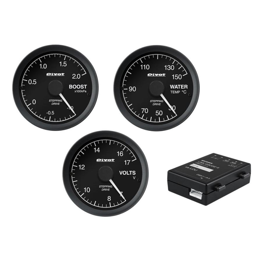 Pivot（ピボット） LINK GAUGE-X 3連メーター+ユニットセット