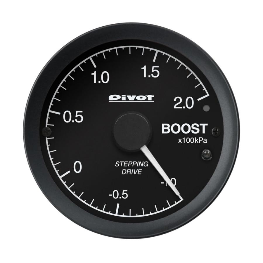 Pivot(ピボット) GT GAUGE-60 ブースト計 φ60 【OBDタイプ】 品番：GOB 