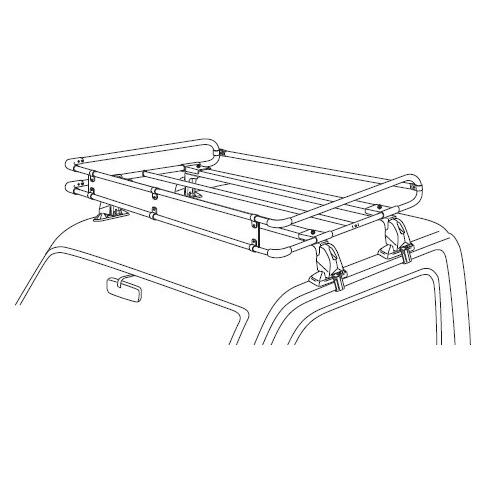 TUFREQ(タフレック) トラック専用ルーフキャリア NFシリーズ 【ホンダ