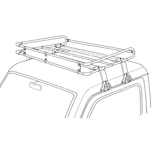 TUFREQ(タフレック) トラック専用ルーフキャリア NFシリーズ 【イスズ
