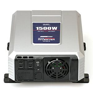 大橋産業(BAL) DC/AC正弦波インバーター 1500 品番：NO2815 自動車