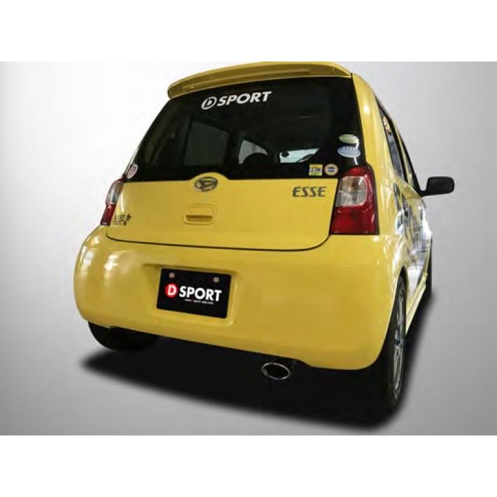 DーSPORT D-SPORT(ディースポーツ) スポーツマフラー Type3 【エッセ