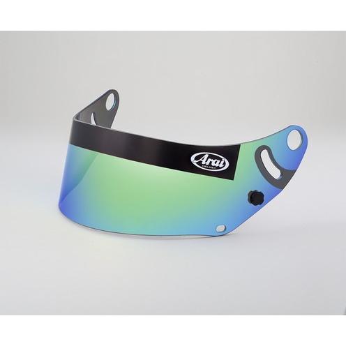 ヘルメット バイザー ミラーシールド Arai アライ (スモーク シルバー 