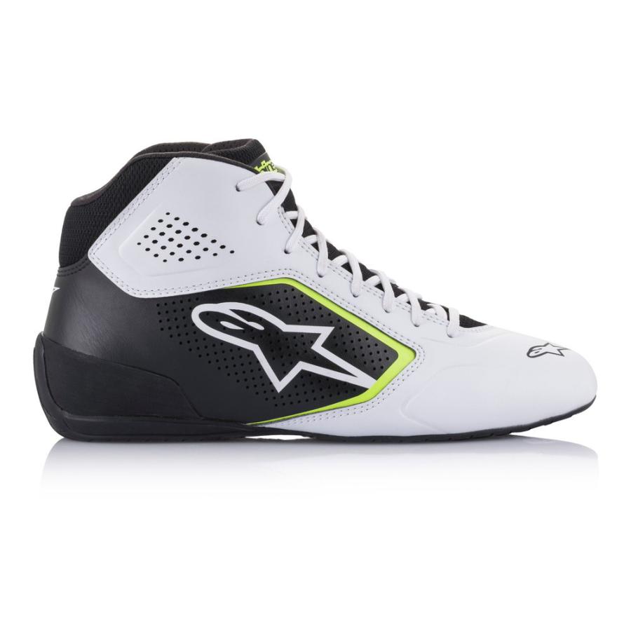 正規品 アルパインスターズ Tech 1 K Start V2 Kart Shoes White Black Yellow Fluo サイズ 4 5 品番 215 4 5 高級感 Www Aqtsolutions Com