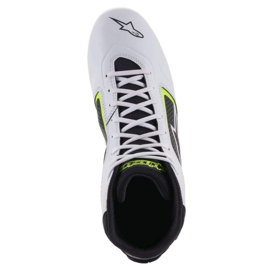 正規品 アルパインスターズ Tech 1 K Start V2 Kart Shoes White Black Yellow Fluo サイズ 4 5 品番 215 4 5 高級感 Www Aqtsolutions Com