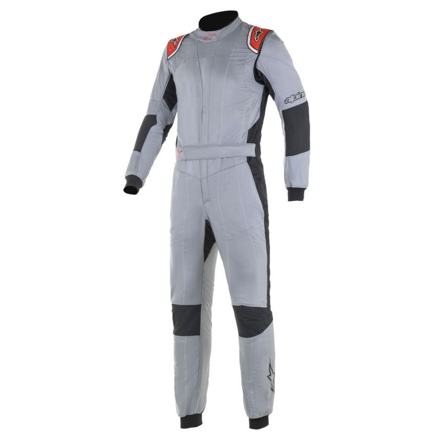 alpinestars(アルパインスターズ)　HYPERTECH V2 SUIT MID GRAY RED サイズ：50 品番：3354020-9083-50