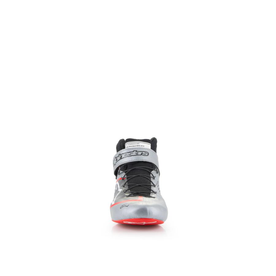 alpinestars(アルパインスターズ)　TECH-1 Z V3 SHOES DARK SILVER BLACK RED サイズ：6 品番：2715024-1258-6_1