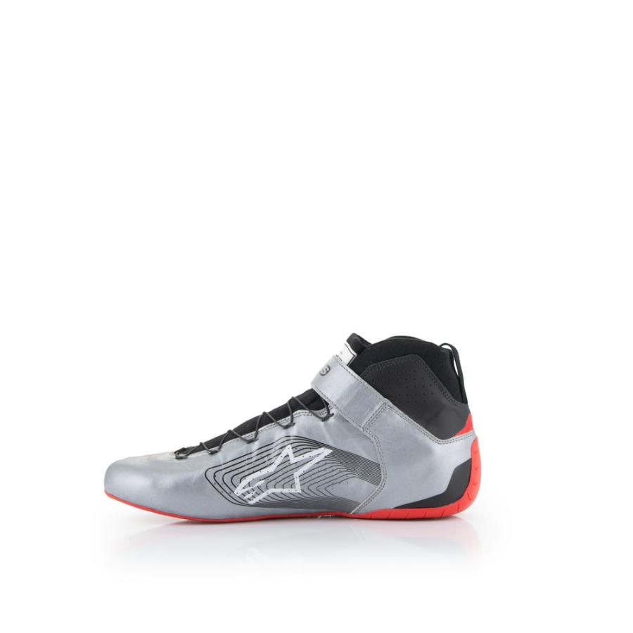 alpinestars(アルパインスターズ)　TECH-1 Z V3 SHOES DARK SILVER BLACK RED サイズ：6 品番：2715024-1258-6_2