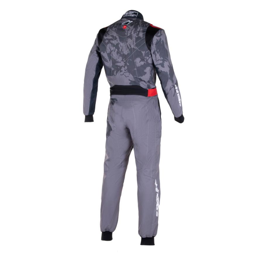 alpinestars(アルパインスターズ)　KMX-9 V3 GRAPHIC5 KART SUIT DARK GRAY BLACK サイズ：46  品番：3358024-9310-46