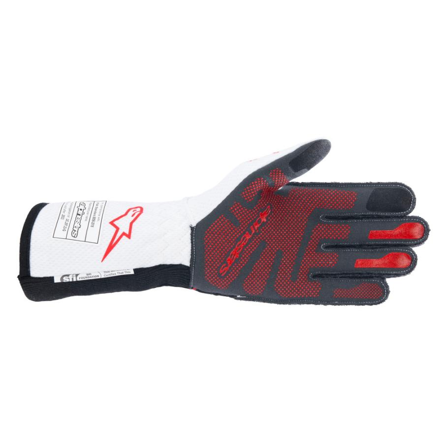 #1のXXLサイズ alpinestars(アルパインスターズ) TECH-1 ZX V4 GLOVES TAR GRAY BLACK